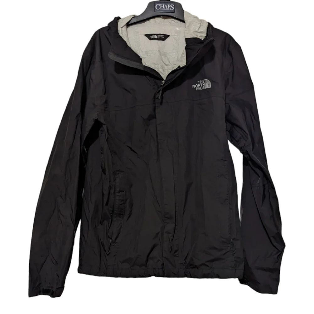 The North Face Men's‎ HyVent Windbreaker Jacket Black Sz xxl with Hoodie